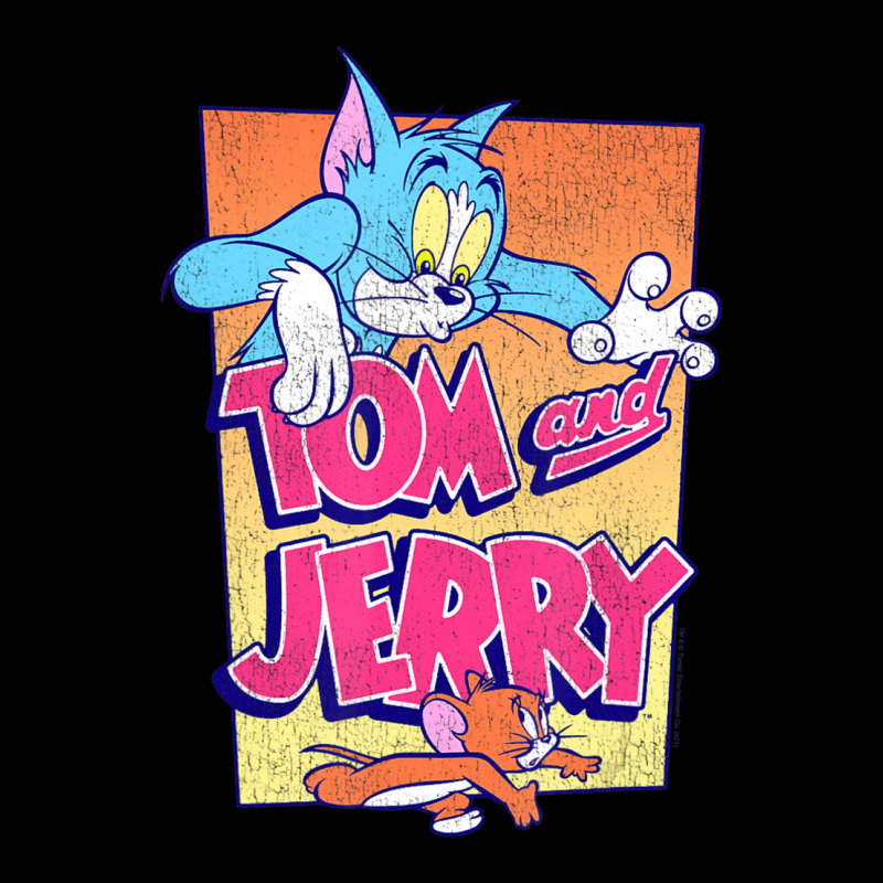 Tom & Jerry Mid Chase Around The Poster Toddler 3/4 Sleeve Tee | Artistshot