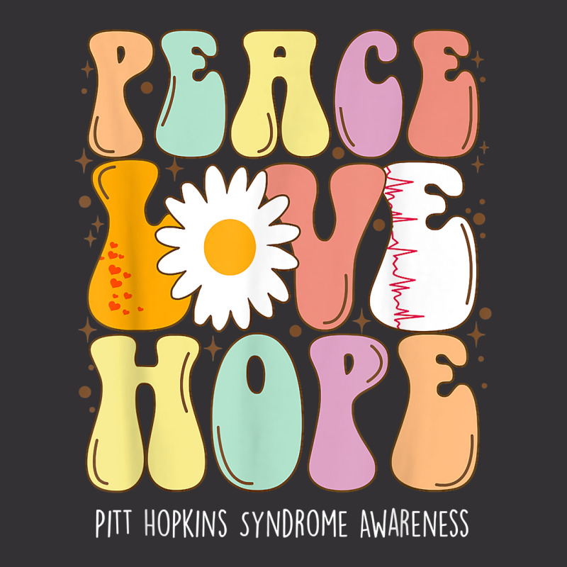 Peace Love Hope Pitt Hopkins Syndrome Phs Awareness Gift T Shirt Vintage Hoodie And Short Set | Artistshot