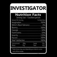 Investigator Nutrition Facts Sarcastic Graphic Zipper Hoodie | Artistshot