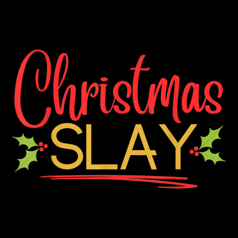 Christmas Slay   Ugly Christmas Adjustable Cap | Artistshot