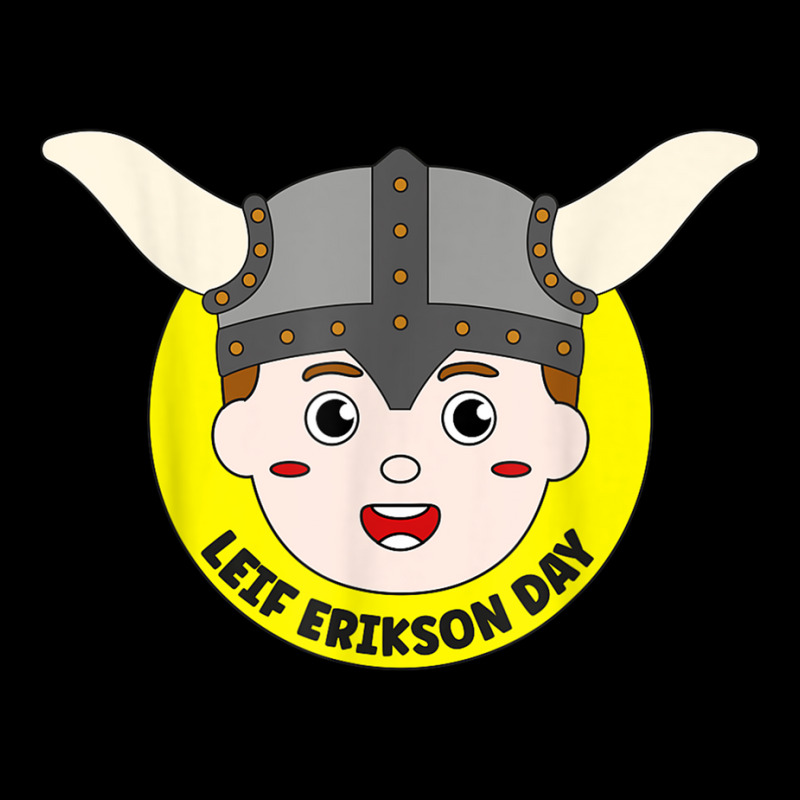 Happy Leif Erikson Day 9 October Viking Helmet Boys America T Shirt Adjustable Cap | Artistshot