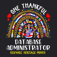 One Thankful Database Administrator Hispanic Heritage Month T Shirt Youth Tee | Artistshot