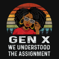 Gen X Melanin African Black We Understood The Assignment Baby Beanies | Artistshot