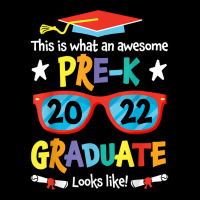 What An Awesome Pre K Graduate Looks Like 2022 Graduation T Shirt V-neck Tee | Artistshot