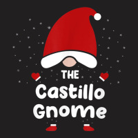 Castillo Gnome Christmas Pajama   Castillo Surname Gnome T-shirt | Artistshot