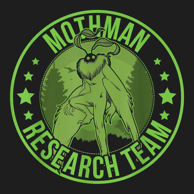 Mothman Hide & Seek Research Team Champion Cryptid T Shirt Classic T-shirt by cm-arts | Artistshot