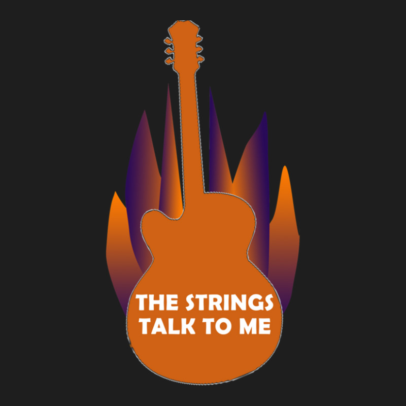 Guitar Strings Talk Classic T-shirt by cm-arts | Artistshot