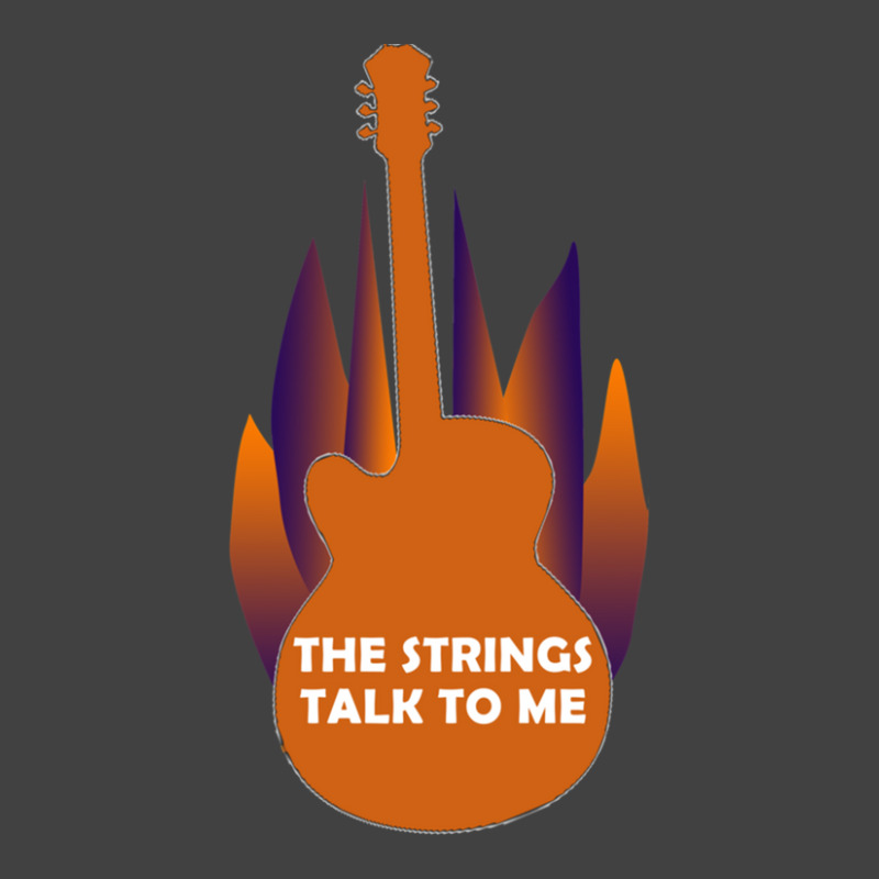 Guitar Strings Talk Vintage T-Shirt by cm-arts | Artistshot