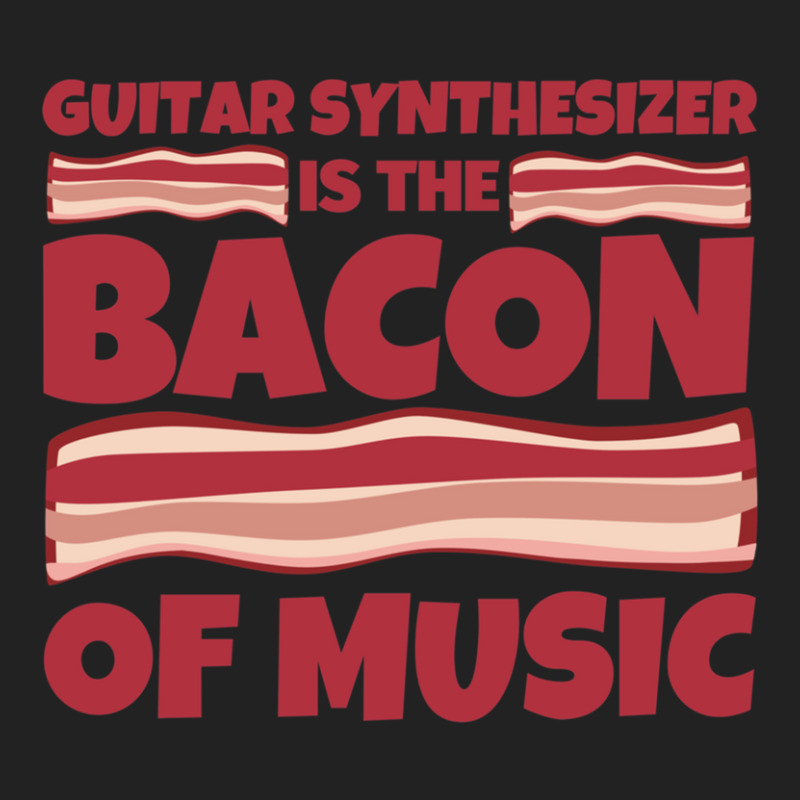 Guitar Synthesizer Gifts   Bacon Of Music Backpack | Artistshot