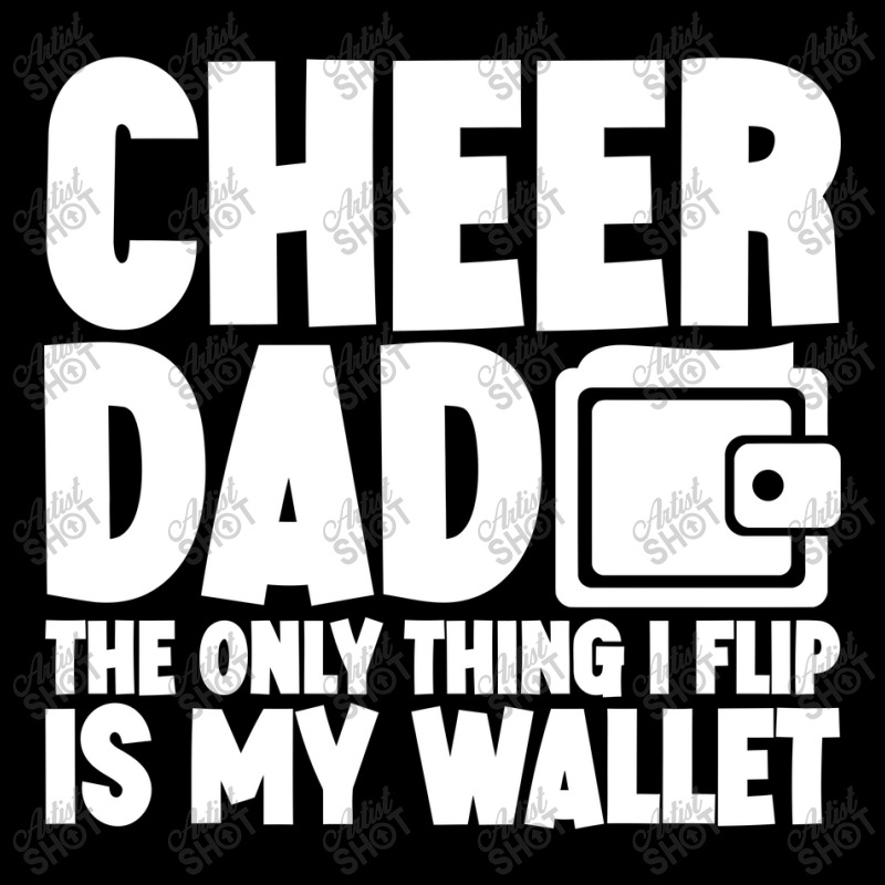 Cheer Dad The Only Thing I Flip Is My Wallet Classic Men's Long Sleeve Pajama Set | Artistshot