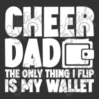 Cheer Dad The Only Thing I Flip Is My Wallet Classic Vintage Hoodie And Short Set | Artistshot