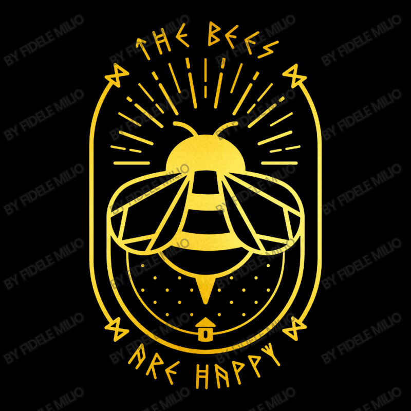 The Bees Are Happy Zipper Hoodie | Artistshot