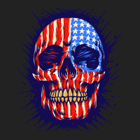 American Flag Skull, American Flag Skull Painting, American Flag Skull Backpack | Artistshot