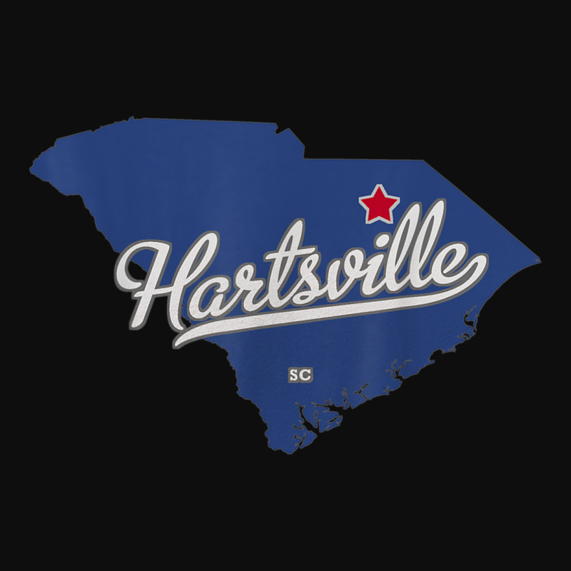 Hartsville South Carolina Sc Map Crop Top by Queens | Artistshot