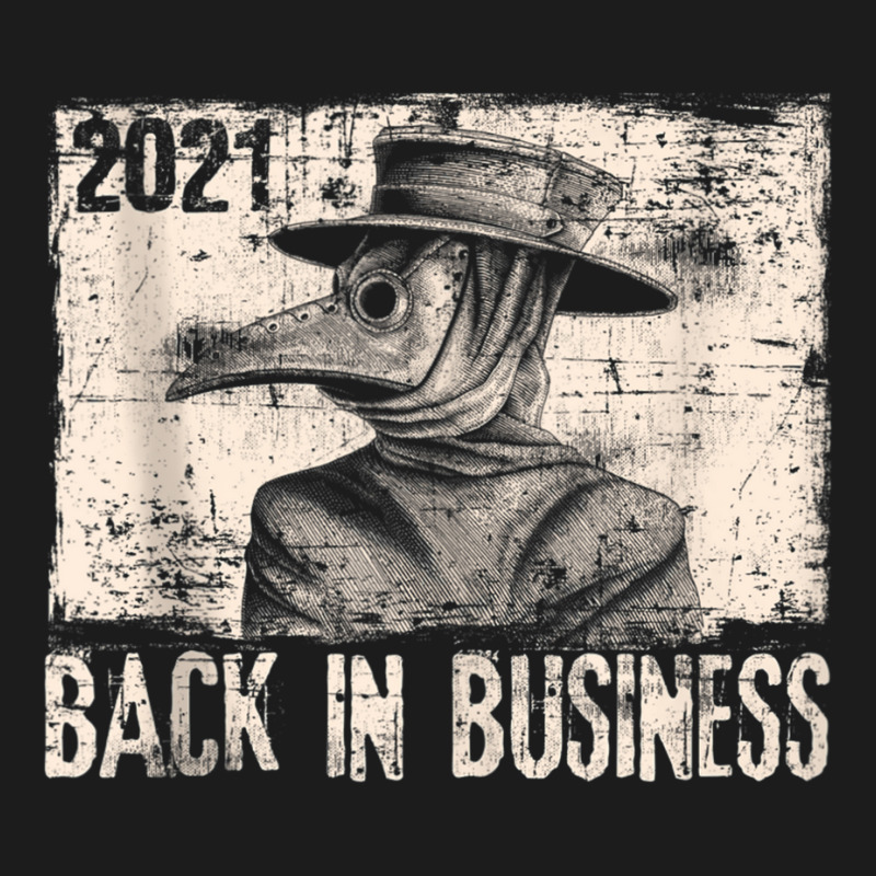 2021 Back In Business Plague Doctor Pandemic Tee Tank Top Hoodie & Jogger Set | Artistshot