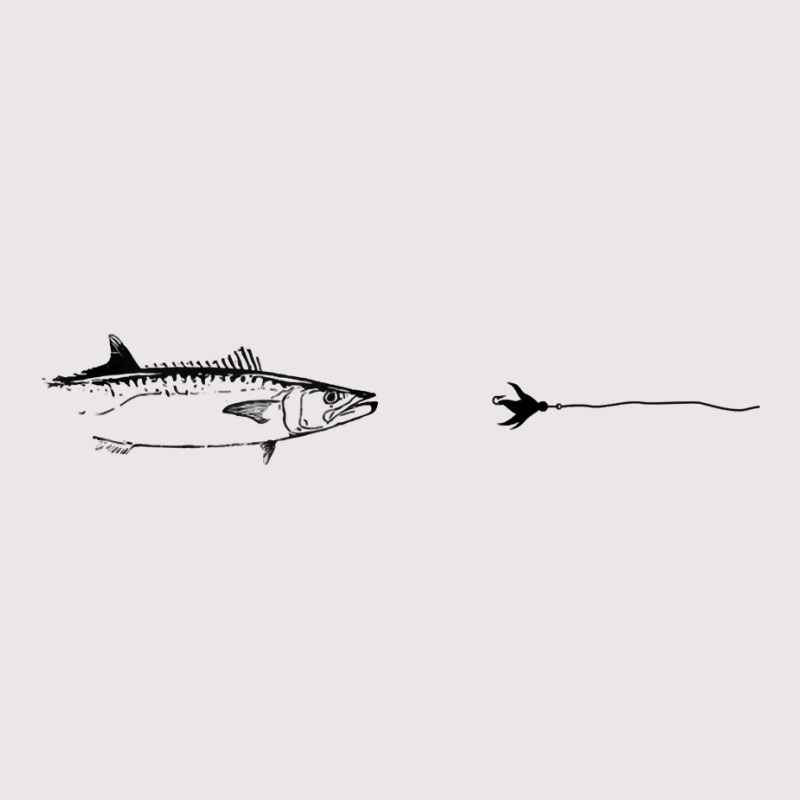 Graphic Fly Fishing Hook Line   Fish King Mackerel Tank Top Pocket T-shirt | Artistshot