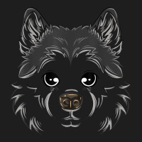 Alaskan Malamute Costume Cute Dog Face Halloween Classic T-shirt | Artistshot