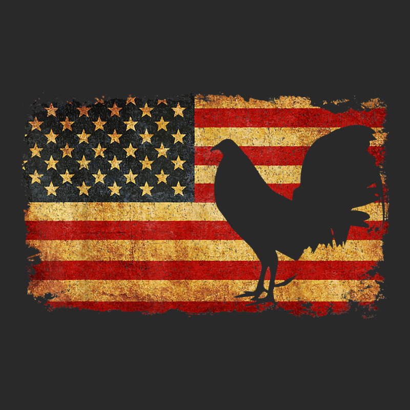 Vintage Us Flag Cock Fight Printed hat by MarthaKartchner | Artistshot