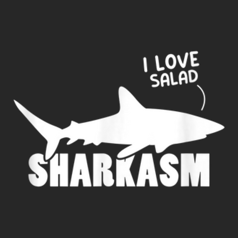 Shark Marine Biology I Love Salad Sharkasm Marine Biologist Men's T-shirt Pajama Set by Renew | Artistshot