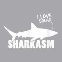 Shark Marine Biology I Love Salad Sharkasm Marine Biologist Youth 3/4 Sleeve | Artistshot