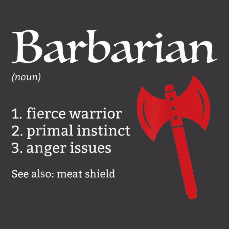 Barbarian Class Definition Dungeons And Rpg Dragons T Shirt Ladies Curvy T-Shirt by cm-arts | Artistshot