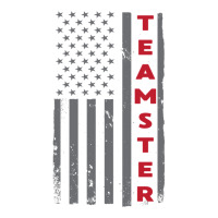 Teamster American Flag Patriotic Truck Driver Us Trucking Pullover Hoo V-neck Tee | Artistshot