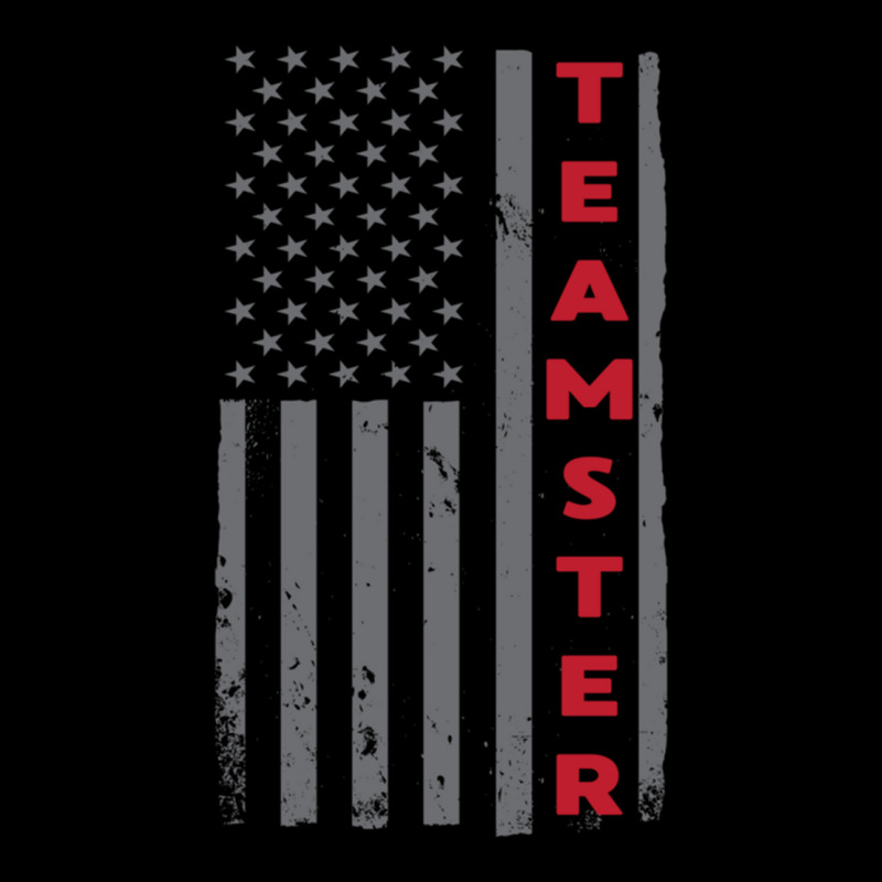 Teamster American Flag Patriotic Truck Driver Us Trucking Pullover Hoo Zipper Hoodie by cm-arts | Artistshot