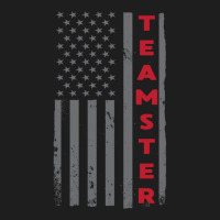 Teamster American Flag Patriotic Truck Driver Us Trucking Pullover Hoo Classic T-shirt | Artistshot