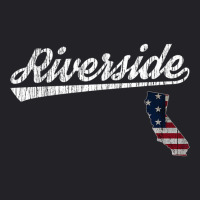 Retro Riverside California Usa Flag T Shirt Youth Tee | Artistshot