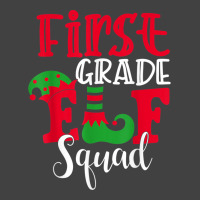 Elf Squad Fifth Grade Christmas Teacher Top Elf Squad Xmas Vintage T-shirt | Artistshot