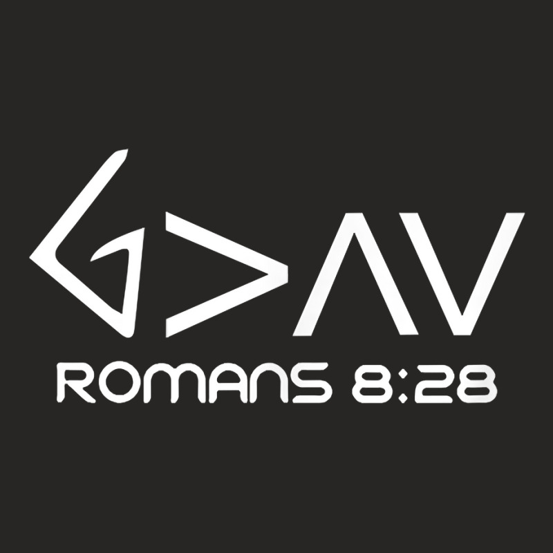 Romans 828 Christian Religion Gift Tshirt Ladies Fitted T-Shirt by cm-arts | Artistshot