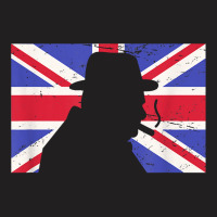 Winston Churchill Wwii Battle Of Britain Uk Flag T-shirt | Artistshot