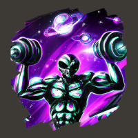 Alien Lifting Weights In Outer Space Alien Weightlifting Tank Top Bucket Hat | Artistshot