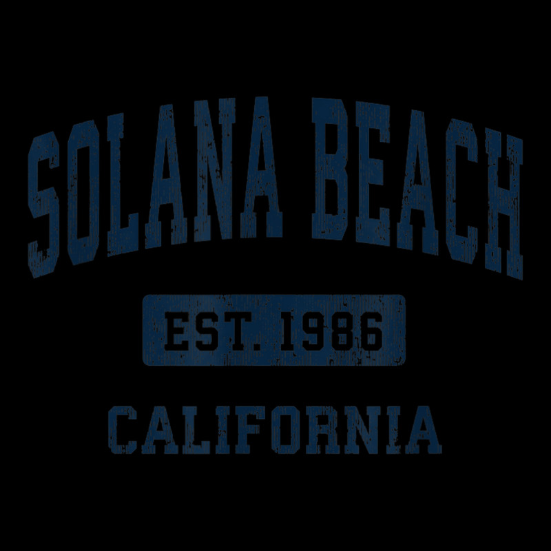 Solana Beach California Ca Vintage Athletic Sports Design Adjustable Cap by Color | Artistshot