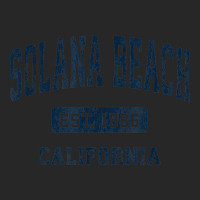 Solana Beach California Ca Vintage Athletic Sports Design Men's T-shirt Pajama Set | Artistshot