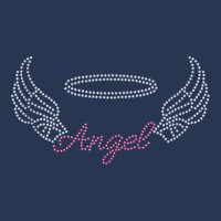 Angel With Wings Bling Rhinestone Diamante Embellished Tank Top Ladies Denim Jacket | Artistshot