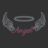 Angel With Wings Bling Rhinestone Diamante Embellished Tank Top Baby Bodysuit | Artistshot