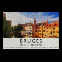 In Bruges Bruges (it?s In Belgium) Travel Poster-irwoq Toddler Sweatshirt | Artistshot