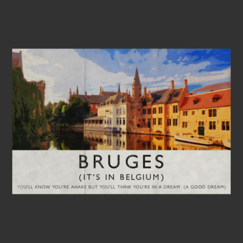 In Bruges Bruges (it?s In Belgium) Travel Poster-irwoq Baby Bodysuit by Kosdapen517 | Artistshot