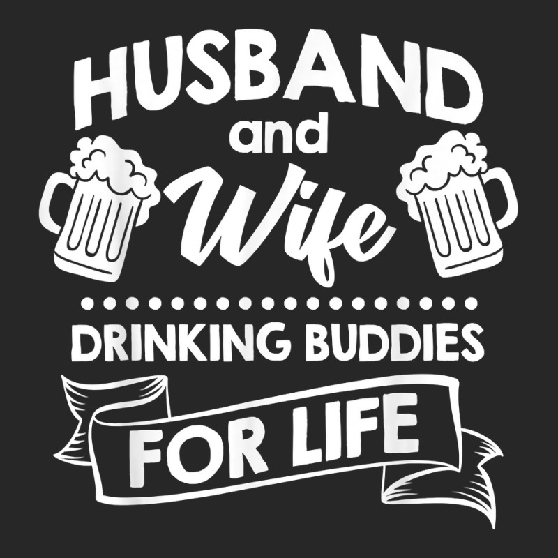 Best Husband And Wife Couple Drinking Buddies Life Men's T-shirt Pajama Set by CyrusArciba | Artistshot