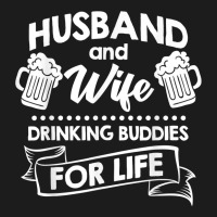 Best Husband And Wife Couple Drinking Buddies Life Hoodie & Jogger Set | Artistshot