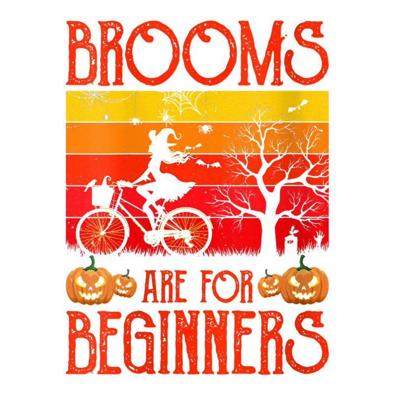 Womens Brooms Are For Beginners Bicycle Shirt Witch Halloween 2022 V N Men's T-shirt Pajama Set | Artistshot