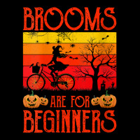 Womens Brooms Are For Beginners Bicycle Shirt Witch Halloween 2022 V N Lightweight Hoodie | Artistshot