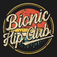 Bionic Hip Club, Funny Retro Injury Hip Surgery Recovery Tank Top Hoodie & Jogger Set | Artistshot