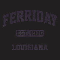 Ferriday Louisiana La Vintage State Athletic Style T-shirt | Artistshot