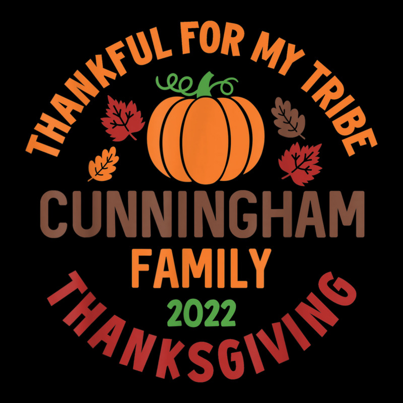 Cunningham Family Thanksgiving 2022   Thankful For My Tribe V-Neck Tee by Posh | Artistshot