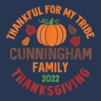 Cunningham Family Thanksgiving 2022   Thankful For My Tribe Men Denim Jacket | Artistshot