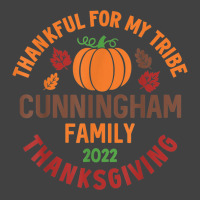 Cunningham Family Thanksgiving 2022   Thankful For My Tribe Vintage T-shirt | Artistshot