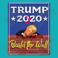 Trump Build The Wall 2020 Landscape Canvas Print | Artistshot