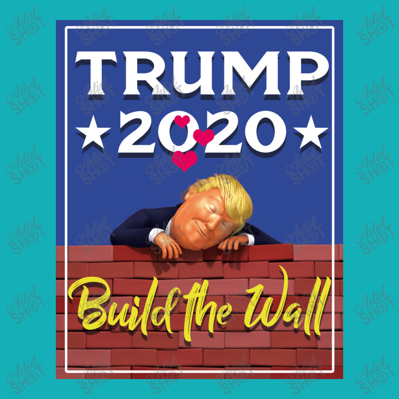 Trump Build The Wall 2020 Landscape Canvas Print | Artistshot